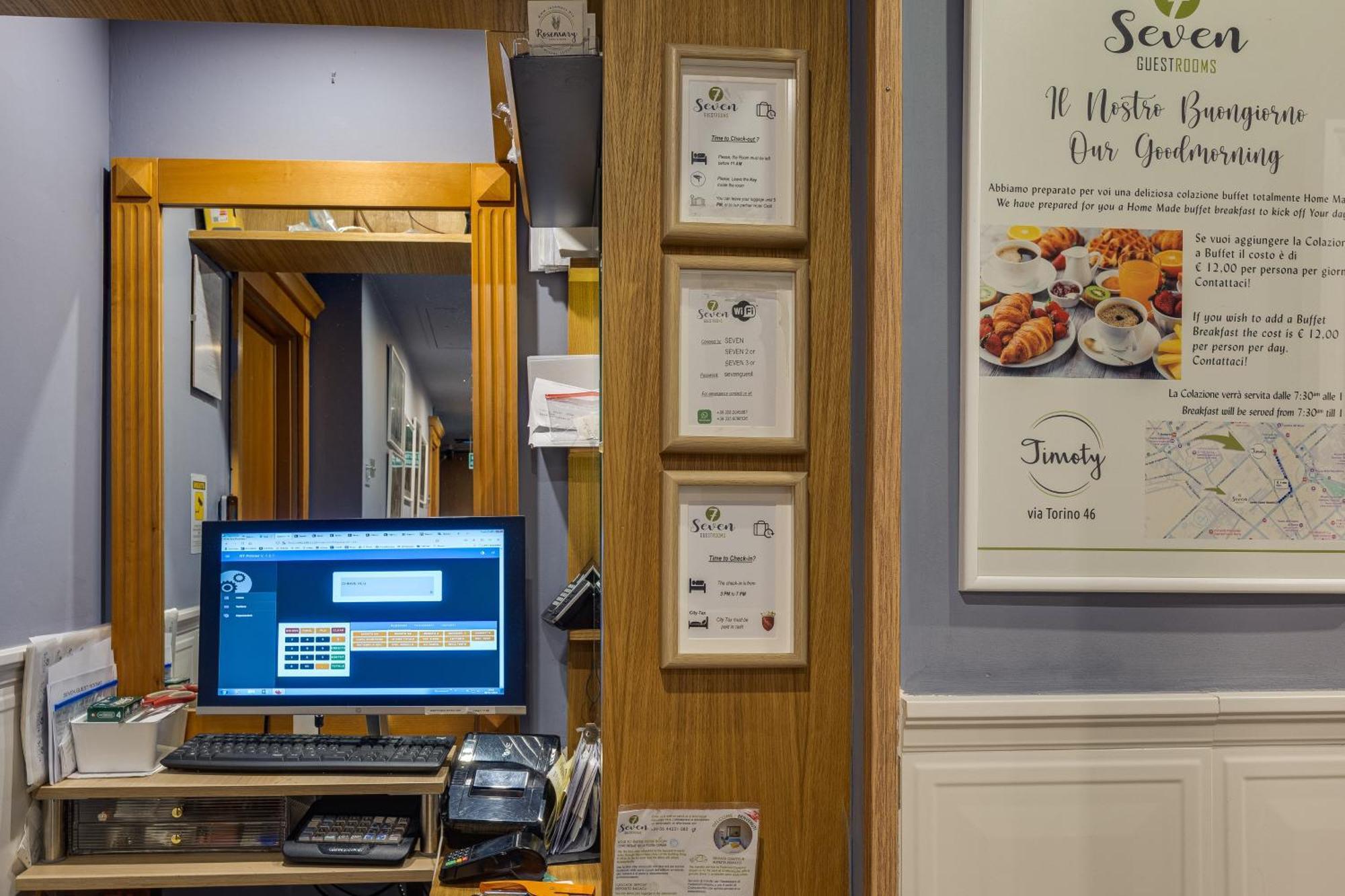 Seven Hotell Roma Eksteriør bilde